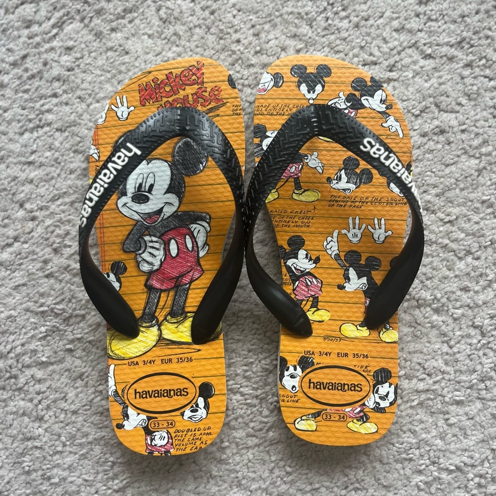 Havaianas Mickey Mouse Flip-Flops